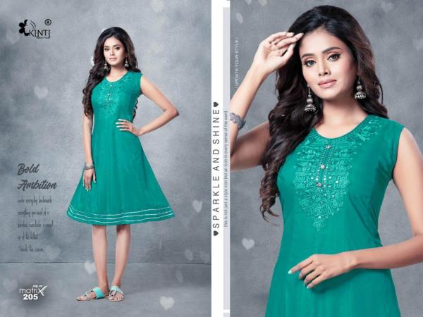 Kinti Matrix 2 Rayon Anarkali Style Kurti Catalogue